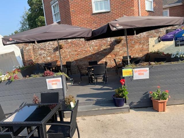 The Crown In Bed & Breakfast Fordingbridge Luaran gambar